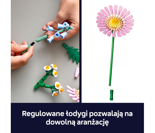 LEGO Botanicals 10347 Mały bukiet żółtych kwiatów - 1308165 - zdjęcie 7